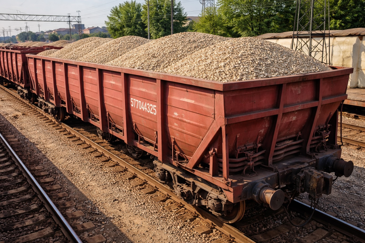 Bulk and metals rail freight